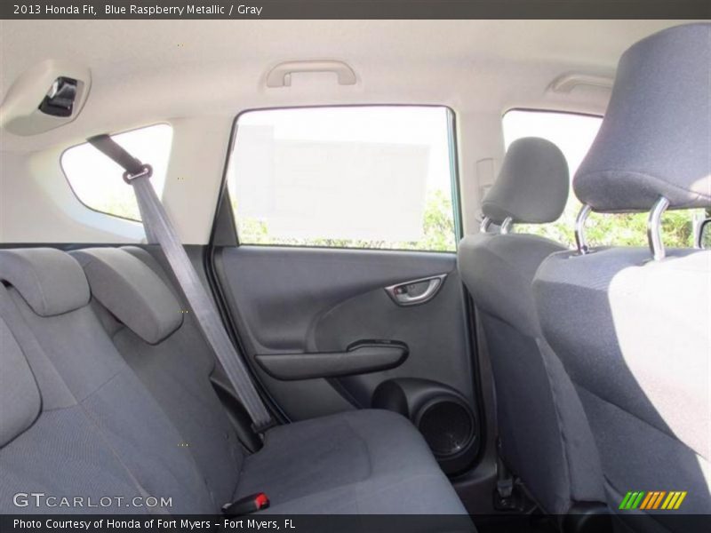 Blue Raspberry Metallic / Gray 2013 Honda Fit