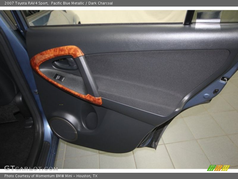 Pacific Blue Metallic / Dark Charcoal 2007 Toyota RAV4 Sport