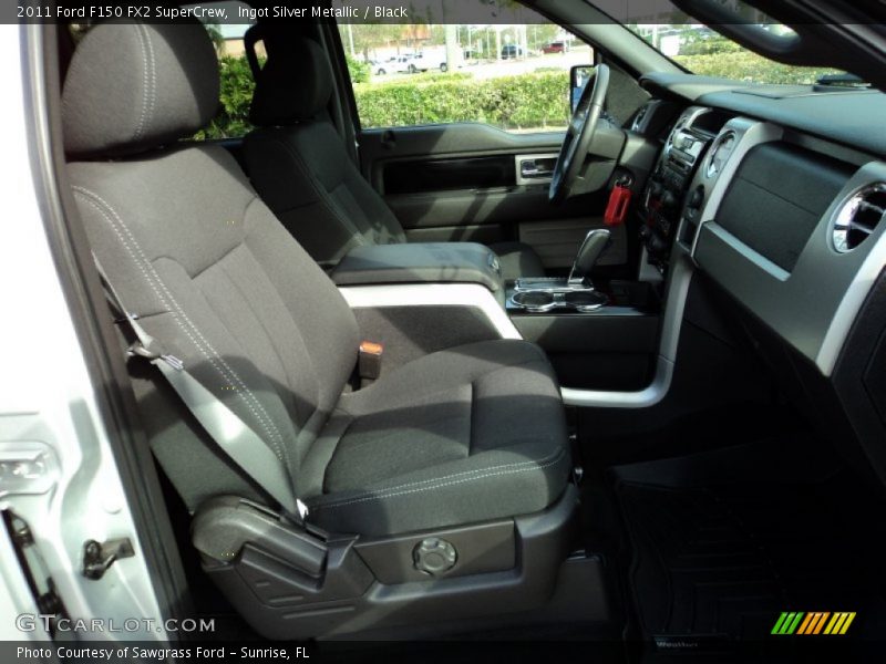 Ingot Silver Metallic / Black 2011 Ford F150 FX2 SuperCrew