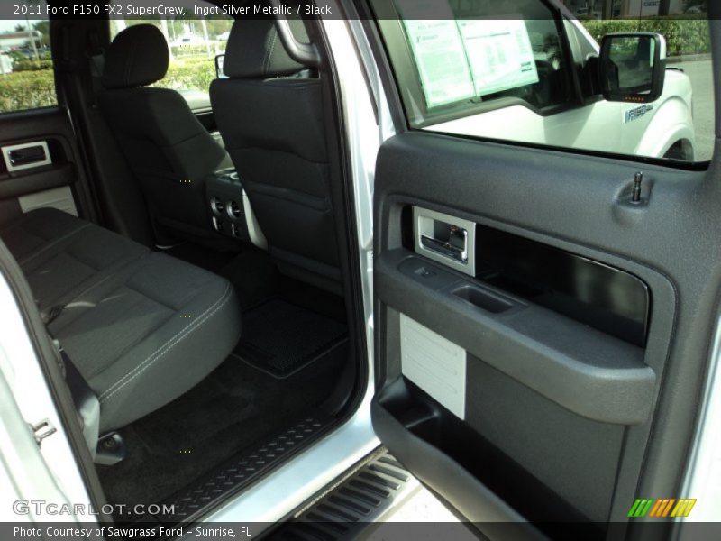 Ingot Silver Metallic / Black 2011 Ford F150 FX2 SuperCrew
