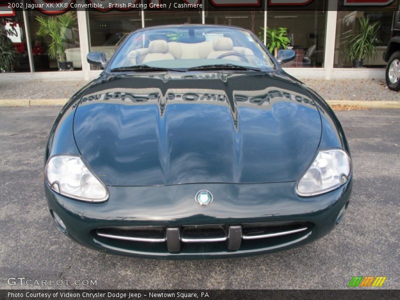 British Racing Green / Cashmere 2002 Jaguar XK XK8 Convertible