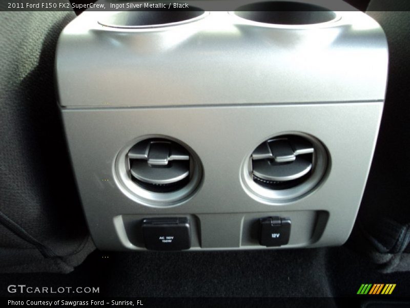 Ingot Silver Metallic / Black 2011 Ford F150 FX2 SuperCrew