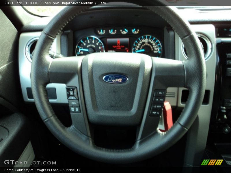 Ingot Silver Metallic / Black 2011 Ford F150 FX2 SuperCrew