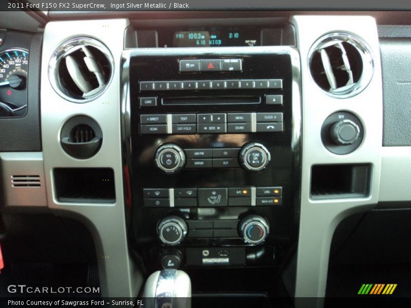 Ingot Silver Metallic / Black 2011 Ford F150 FX2 SuperCrew