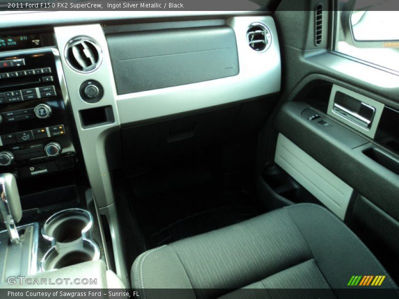 Ingot Silver Metallic / Black 2011 Ford F150 FX2 SuperCrew