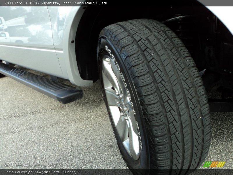 Ingot Silver Metallic / Black 2011 Ford F150 FX2 SuperCrew