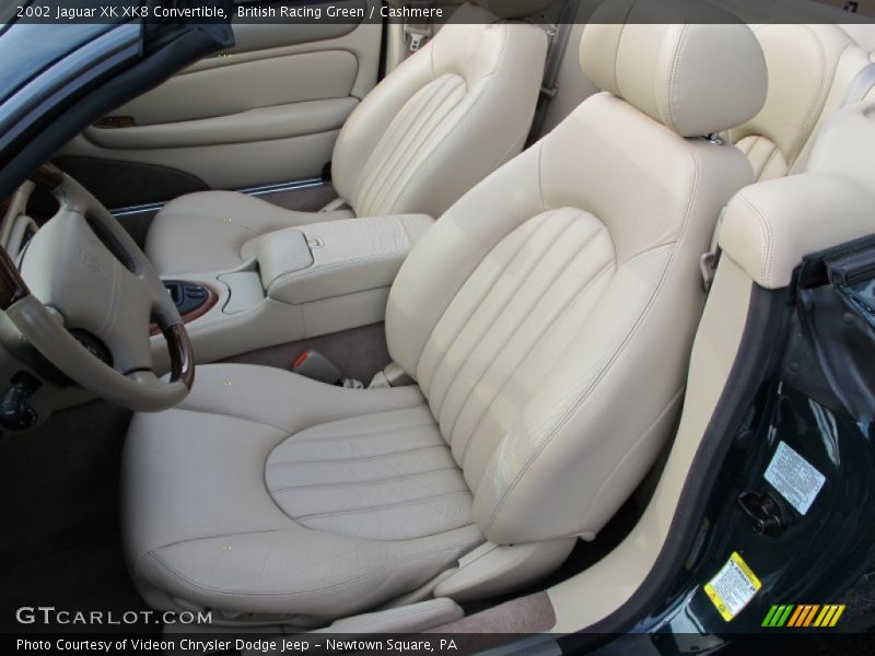 Front Seat of 2002 XK XK8 Convertible