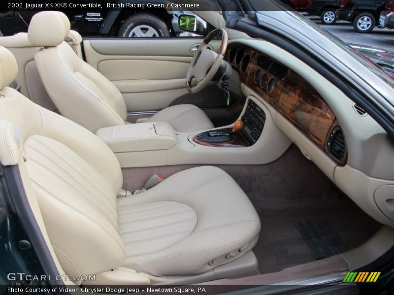  2002 XK XK8 Convertible Cashmere Interior