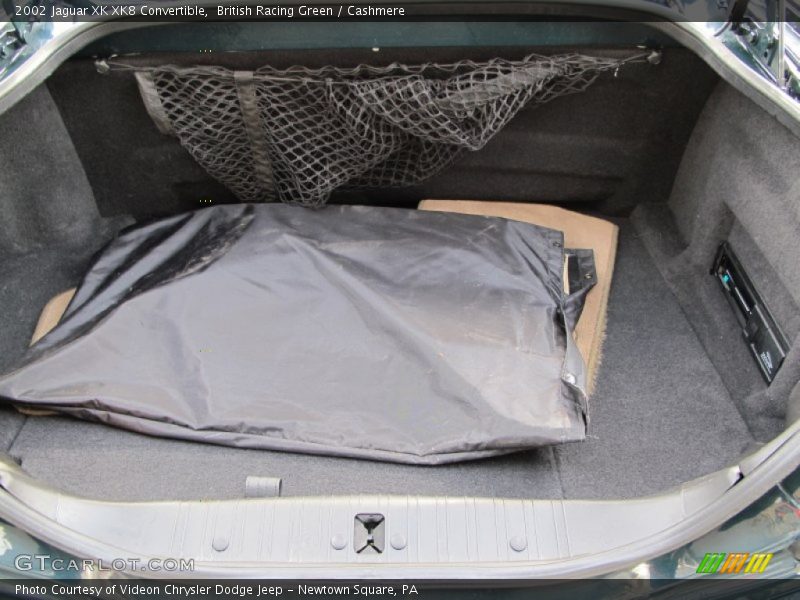  2002 XK XK8 Convertible Trunk