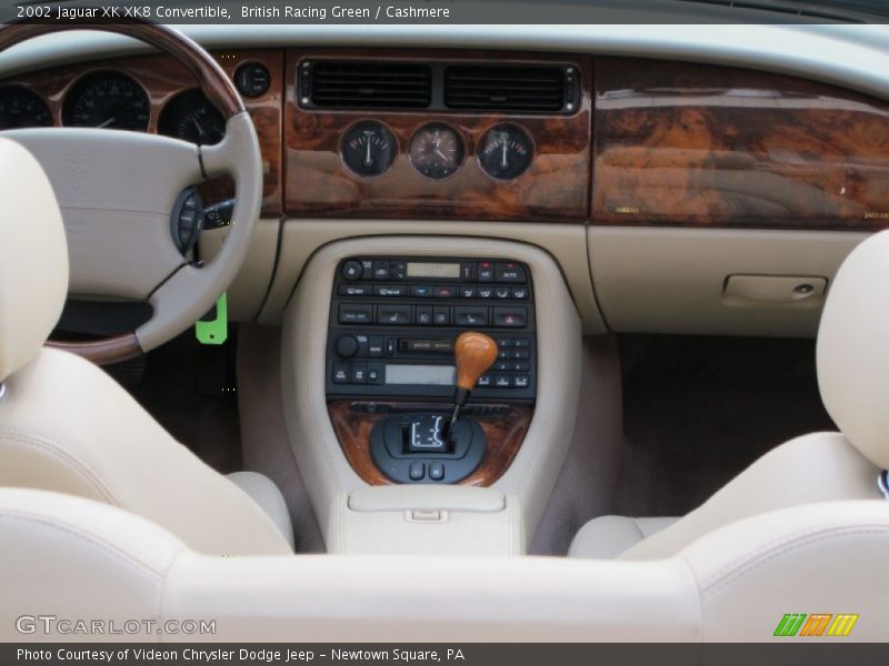 Controls of 2002 XK XK8 Convertible