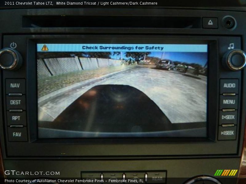 White Diamond Tricoat / Light Cashmere/Dark Cashmere 2011 Chevrolet Tahoe LTZ