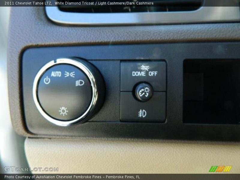 White Diamond Tricoat / Light Cashmere/Dark Cashmere 2011 Chevrolet Tahoe LTZ