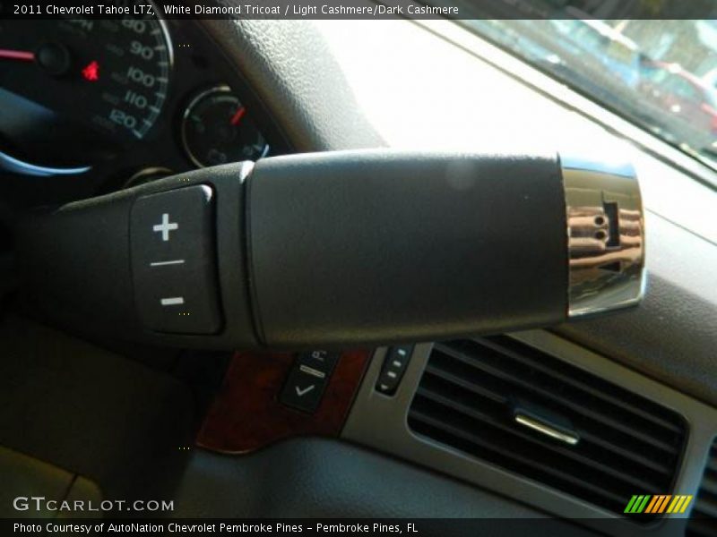 White Diamond Tricoat / Light Cashmere/Dark Cashmere 2011 Chevrolet Tahoe LTZ