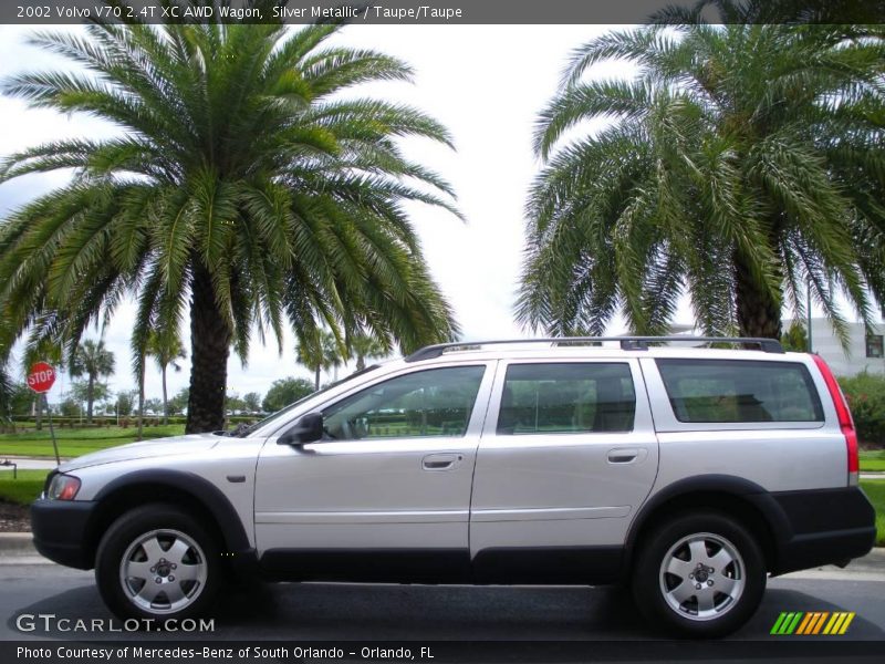 Silver Metallic / Taupe/Taupe 2002 Volvo V70 2.4T XC AWD Wagon