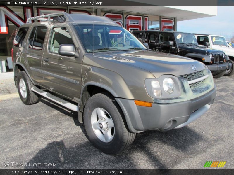 Front 3/4 View of 2002 Xterra SE V6 4x4