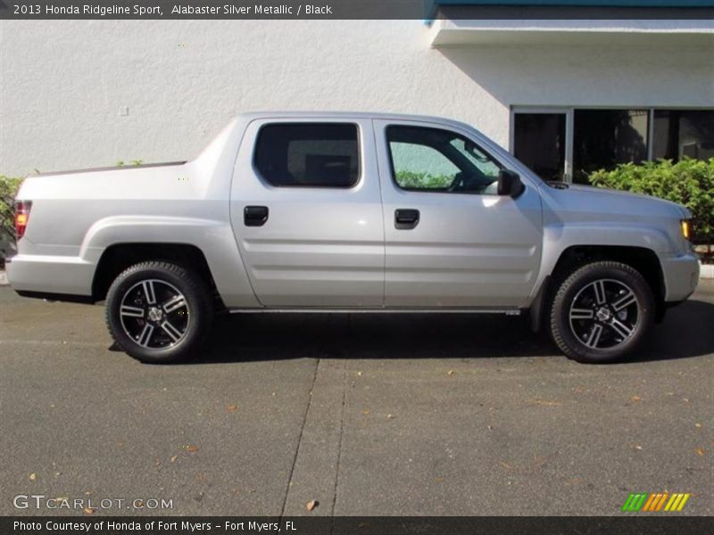  2013 Ridgeline Sport Alabaster Silver Metallic