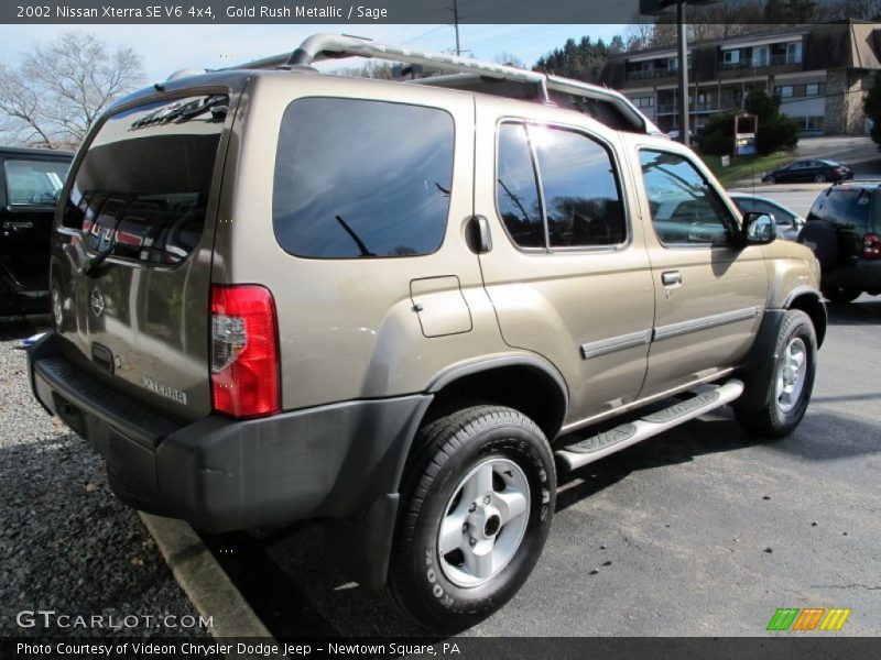  2002 Xterra SE V6 4x4 Gold Rush Metallic