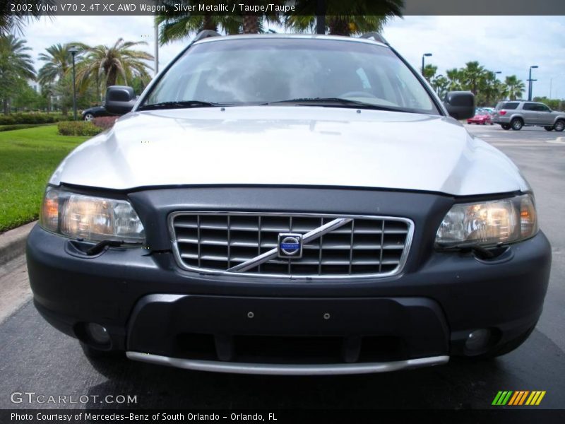 Silver Metallic / Taupe/Taupe 2002 Volvo V70 2.4T XC AWD Wagon