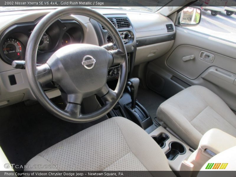 Sage Interior - 2002 Xterra SE V6 4x4 