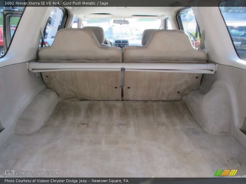  2002 Xterra SE V6 4x4 Trunk