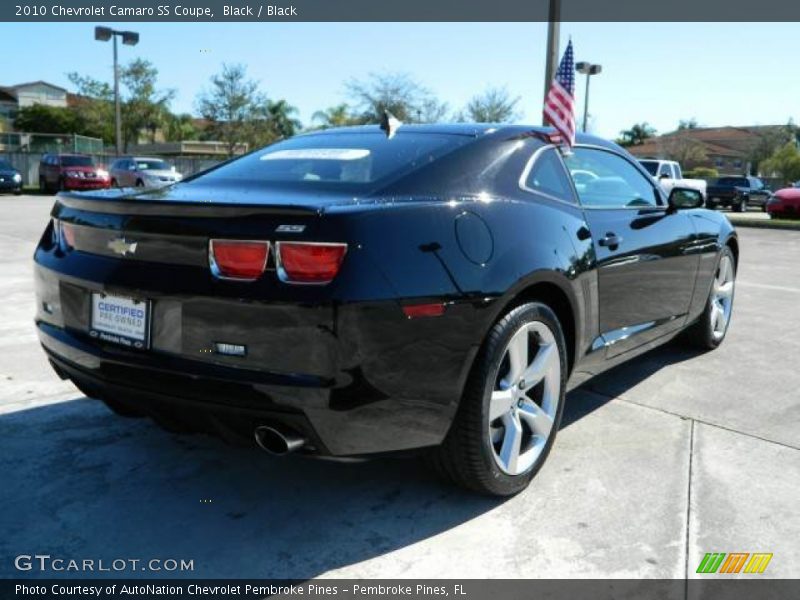 Black / Black 2010 Chevrolet Camaro SS Coupe