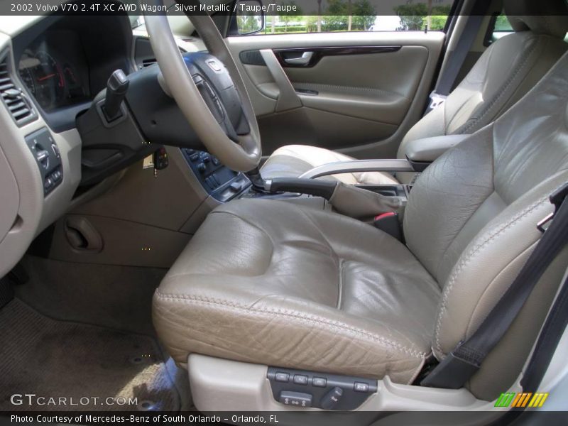 Silver Metallic / Taupe/Taupe 2002 Volvo V70 2.4T XC AWD Wagon
