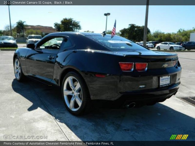 Black / Black 2010 Chevrolet Camaro SS Coupe