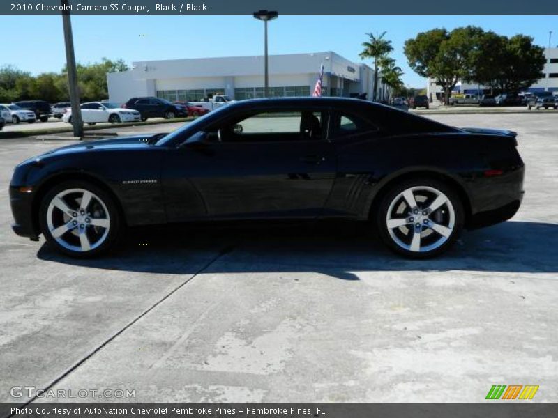 Black / Black 2010 Chevrolet Camaro SS Coupe