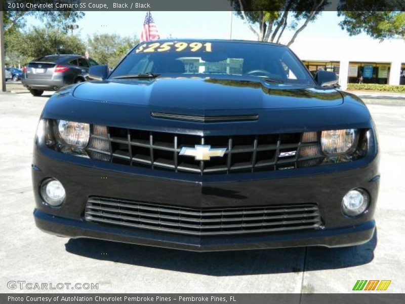 Black / Black 2010 Chevrolet Camaro SS Coupe