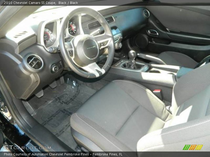 Black / Black 2010 Chevrolet Camaro SS Coupe