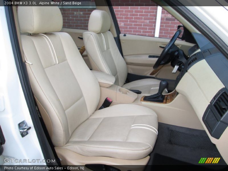 Alpine White / Sand Beige 2004 BMW X3 3.0i