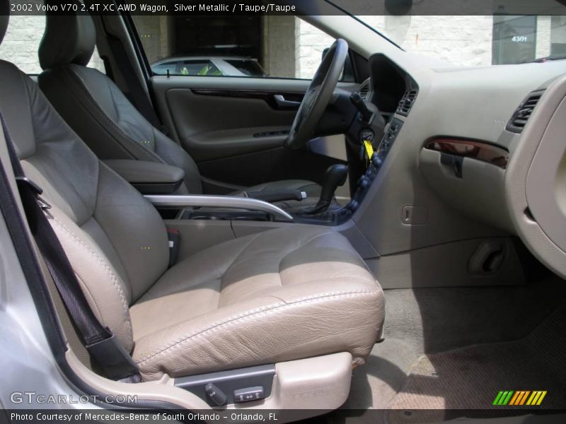 Silver Metallic / Taupe/Taupe 2002 Volvo V70 2.4T XC AWD Wagon