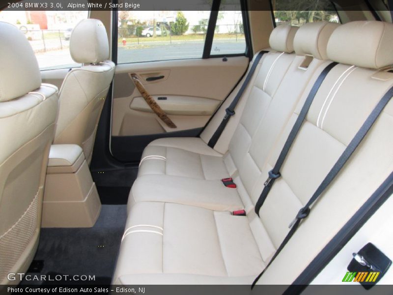 Alpine White / Sand Beige 2004 BMW X3 3.0i
