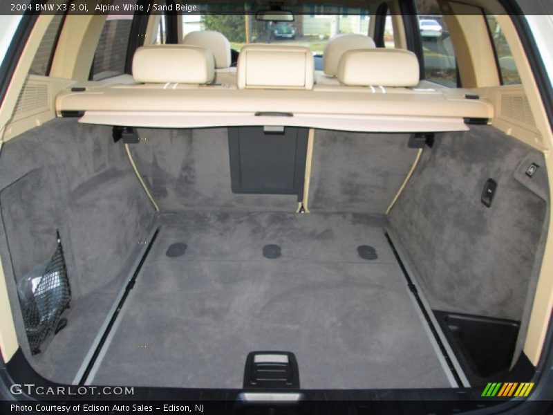 Alpine White / Sand Beige 2004 BMW X3 3.0i
