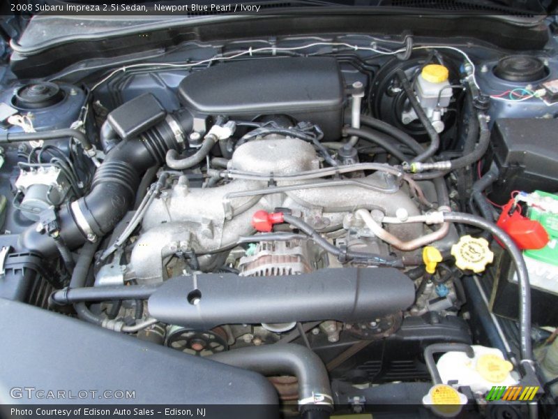  2008 Impreza 2.5i Sedan Engine - 2.5 Liter SOHC 16-Valve VVT Flat 4 Cylinder