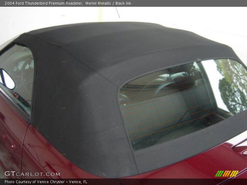 Merlot Metallic / Black Ink 2004 Ford Thunderbird Premium Roadster