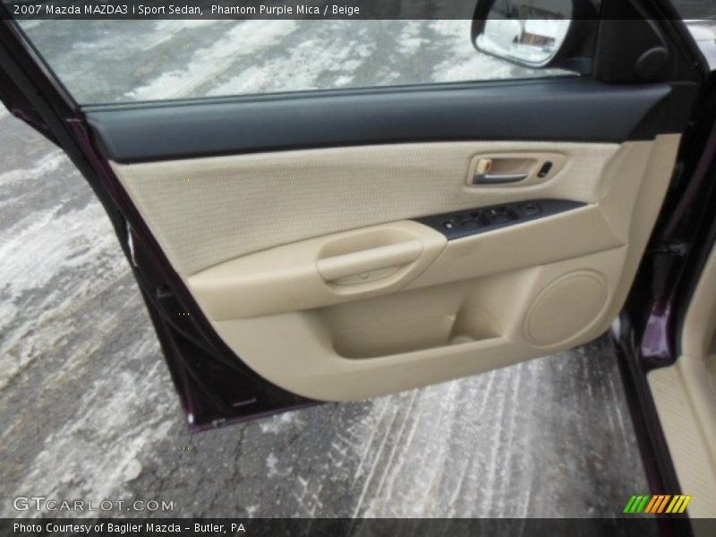Door Panel of 2007 MAZDA3 i Sport Sedan
