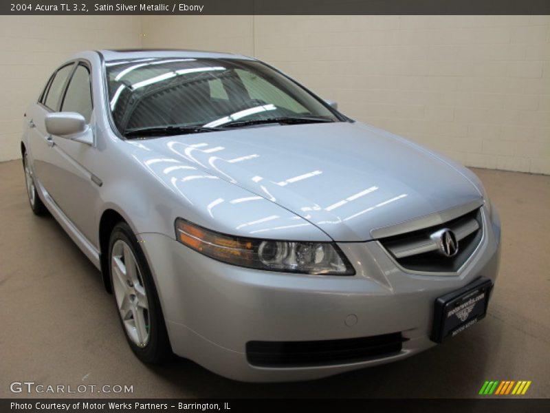 Satin Silver Metallic / Ebony 2004 Acura TL 3.2
