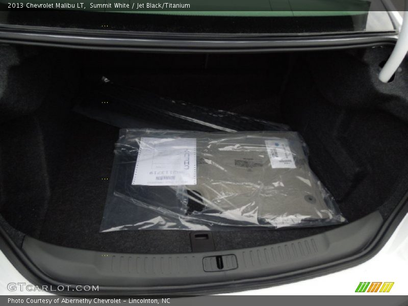 Summit White / Jet Black/Titanium 2013 Chevrolet Malibu LT