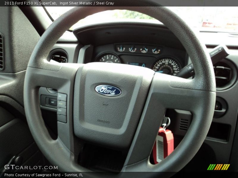  2011 F150 XL SuperCab Steering Wheel