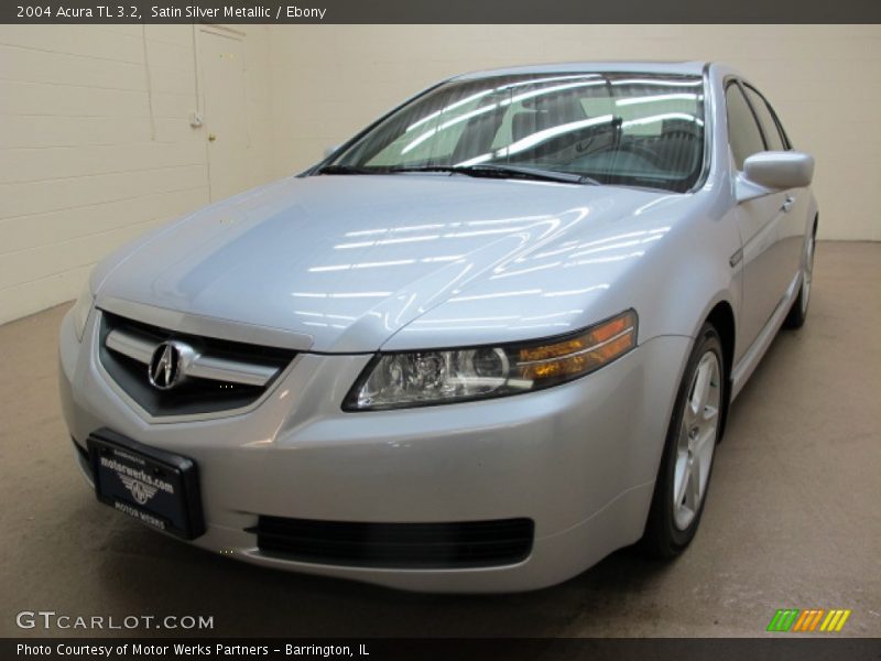Satin Silver Metallic / Ebony 2004 Acura TL 3.2