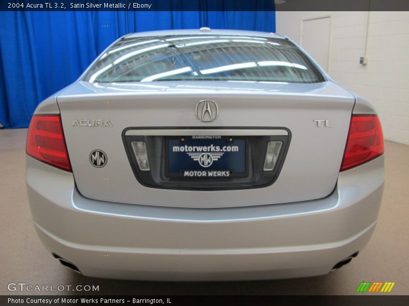 Satin Silver Metallic / Ebony 2004 Acura TL 3.2