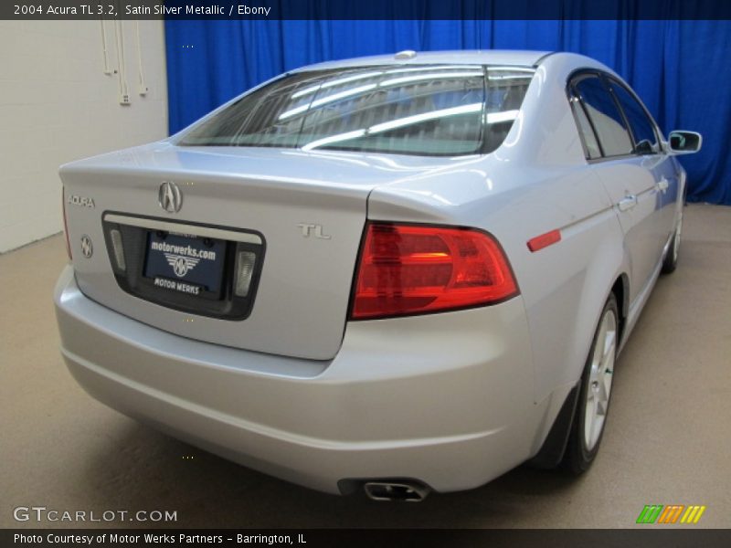 Satin Silver Metallic / Ebony 2004 Acura TL 3.2