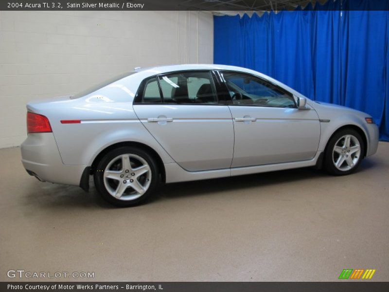 Satin Silver Metallic / Ebony 2004 Acura TL 3.2