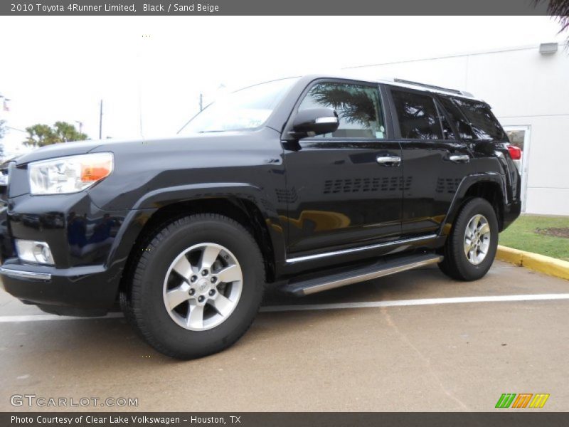 Black / Sand Beige 2010 Toyota 4Runner Limited