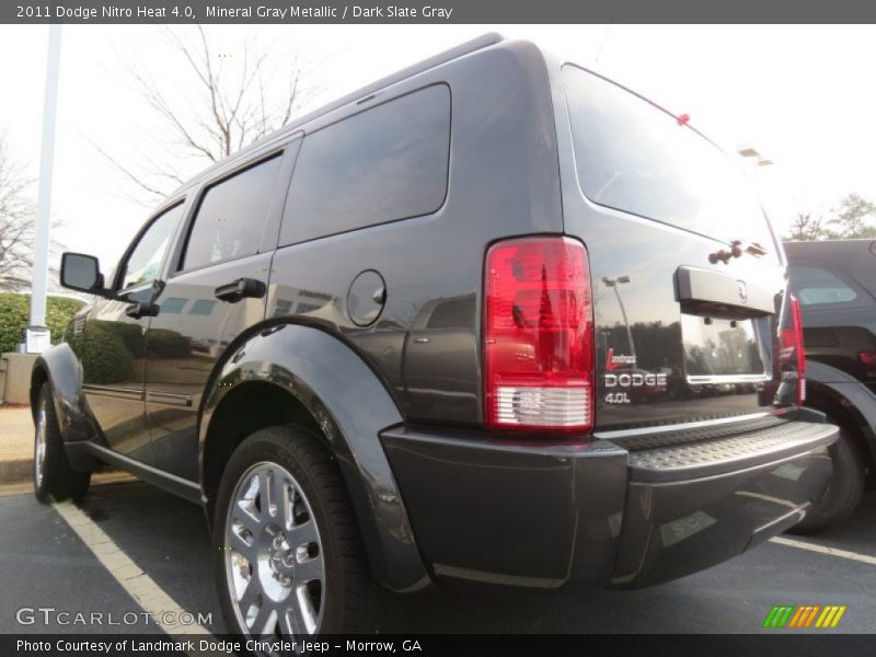 Mineral Gray Metallic / Dark Slate Gray 2011 Dodge Nitro Heat 4.0
