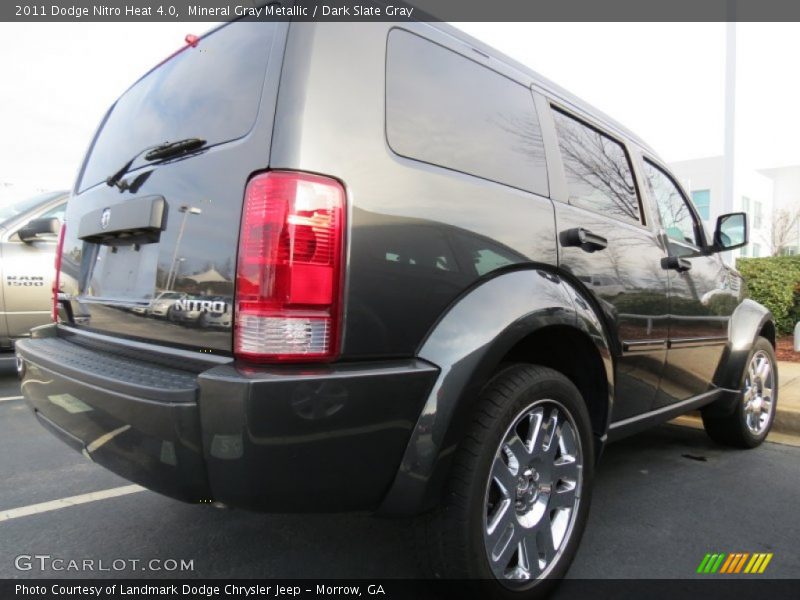 Mineral Gray Metallic / Dark Slate Gray 2011 Dodge Nitro Heat 4.0