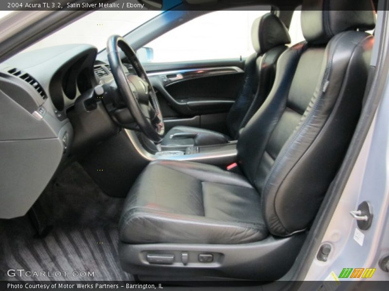 Satin Silver Metallic / Ebony 2004 Acura TL 3.2