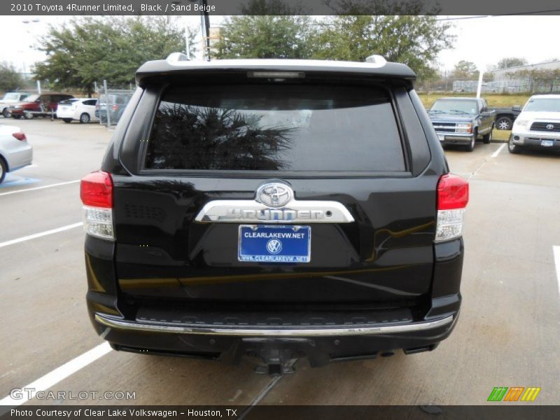 Black / Sand Beige 2010 Toyota 4Runner Limited