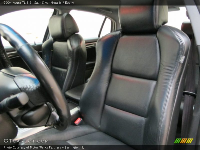 Satin Silver Metallic / Ebony 2004 Acura TL 3.2